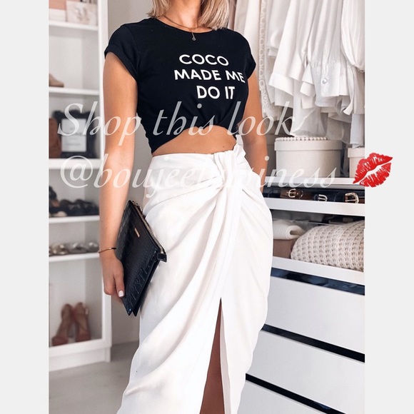 ZARA Knotted Pareo Skirt - Picture 8 of 14